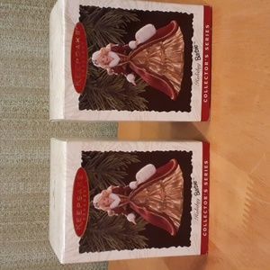 NIB Bundle of 2 Holiday Barbies DD119